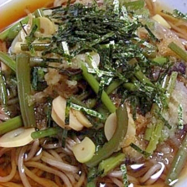 ひんやり 山菜おろしそば レシピ 作り方 By 一点集中力 楽天レシピ